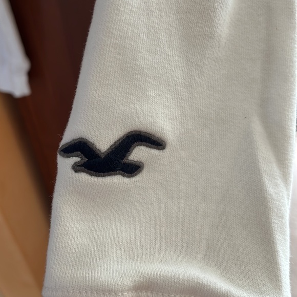 Hollister Cropped Color-block Hoodie - Picture 3 of 4